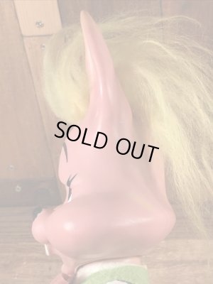 70年代頃のうさぎのビンテージの貯金箱ドール