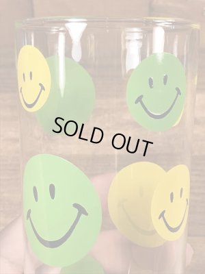 画像17: Smile Face “1 Shit” Glass スマイルフェイス ビンテージ グラスコップ 70年代