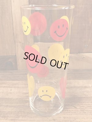 70’sのスマイルのヴィンテージのグラスタンブラー