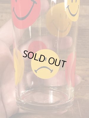 70’sのスマイルのヴィンテージのグラスタンブラー