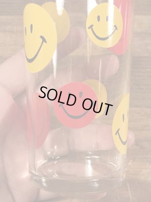 70’sのスマイルのヴィンテージのグラスタンブラー