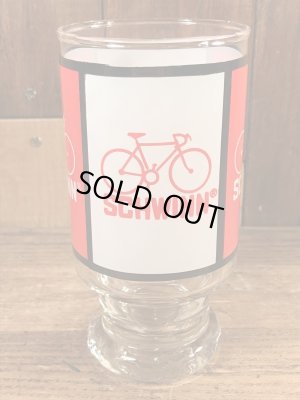 70年代頃のシューインのビンテージのガラスコップ