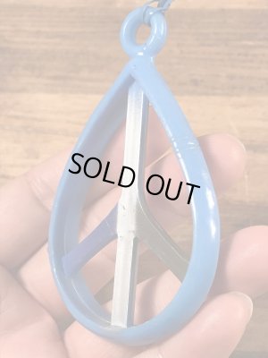 70年代頃のピースサインのビンテージのネックレス