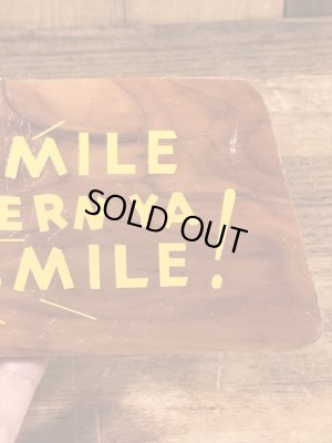 60’sのブルドッグが描かれたヴィンテージのサインボード