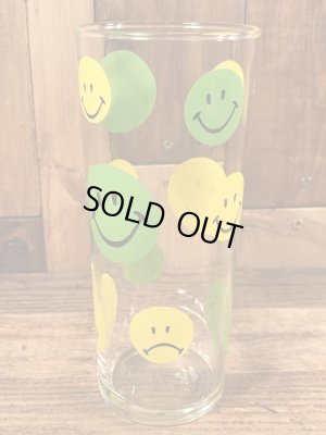 画像4: Smile Face “1 Shit” Glass スマイルフェイス ビンテージ グラスコップ 70年代