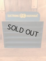 Electronic “GE” Hardware Metal Display Rack 　ゼネラルエレクトリック　ビンテージ　ディスプレイラック　店頭用　60年代〜