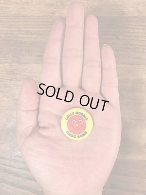 70年代頃〜スマイルフェイスのビンテージの缶バッジ