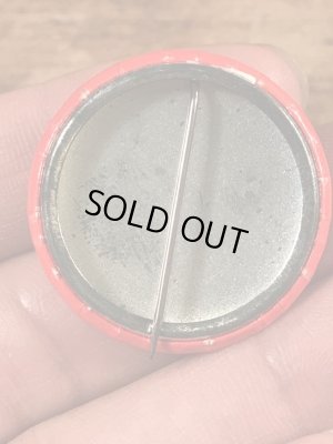 70’s〜のスマイルフェイスのヴィンテージの缶バッジ