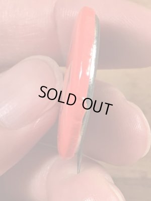 70年代頃のスマイルフェイスのビンテージの缶バッジ