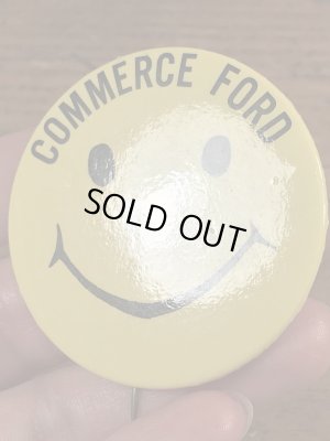 70’sのスマイルのヴィンテージの缶バッチ