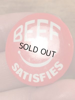 70’s〜のスマイルフェイスのヴィンテージの缶バッジ