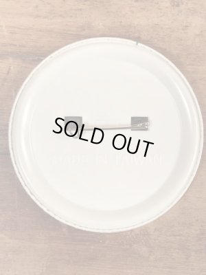 80’sのクローバーのスマイルのヴィンテージの缶バッチ