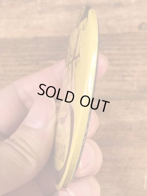 70〜80年代頃のスマイルフェイスのビンテージの缶バッジ