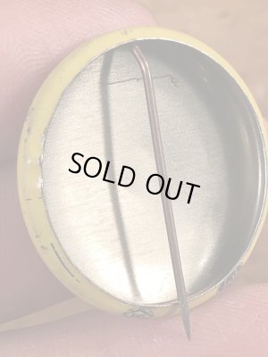 70’s〜のスマイルフェイスのヴィンテージの缶バッチ