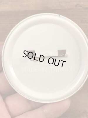 80’sのクローバーのスマイルのヴィンテージの缶バッチ