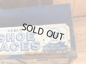 〜60’sのシューレースのヴィンテージの店頭用ディスプレイケース