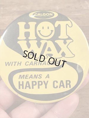 70〜80年代頃のスマイルフェイスのビンテージの缶バッジ