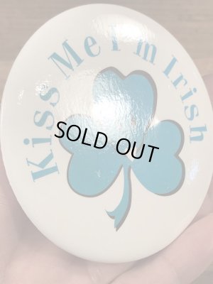 80年代頃のスマイルフェイスのビンテージの缶バッジ