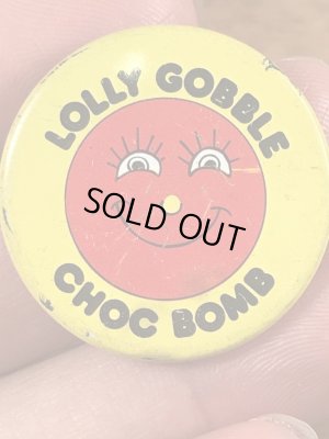 70年代頃〜スマイルフェイスのビンテージの缶バッジ