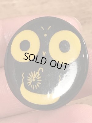 70’s〜のスマイルフェイスのヴィンテージの缶バッジ