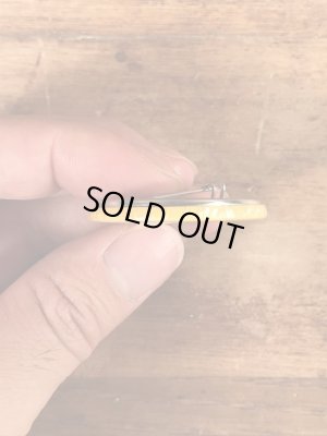 80’sの太陽のスマイルのヴィンテージの缶バッチ