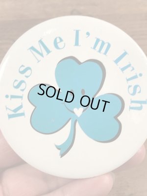 80年代頃のスマイルフェイスのビンテージの缶バッジ