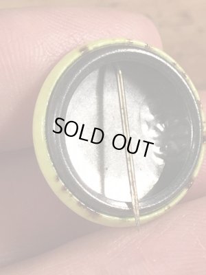 70’sのスマイルフェイスのヴィンテージの缶バッチ