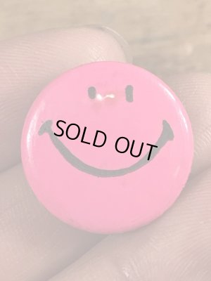 70年代頃のスマイルのビンテージの缶バッチ