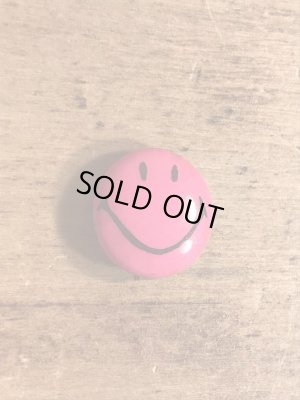 70年代頃のスマイルのビンテージの缶バッジ