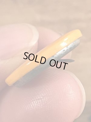 70’sのスマイルフェイスのヴィンテージの缶バッジ