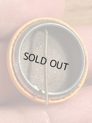 70’sのスマイルフェイスのヴィンテージの缶バッジ