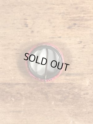 70’sのスマイルフェイスのヴィンテージの缶バッチ