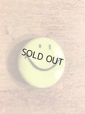 70年代頃のスマイルのビンテージの缶バッジ