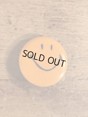 70年代頃のスマイルのビンテージの缶バッチ