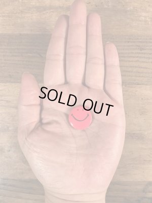 70年代頃のスマイルのビンテージの缶バッチ