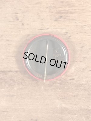 70’sのスマイルフェイスのヴィンテージの缶バッジ