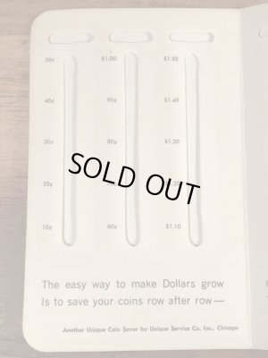 70’sのスマイルフェイスのヴィンテージの貯金ブック