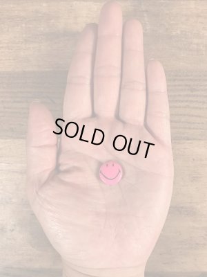 70年代頃のスマイルのビンテージの缶バッジ