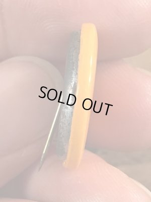 70’sのスマイルフェイスのヴィンテージの缶バッジ