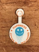 Happiness Comes In 28 Flavors Tin Tab　アドバタイジング　ビンテージ　タブ　バッジ　60年代〜