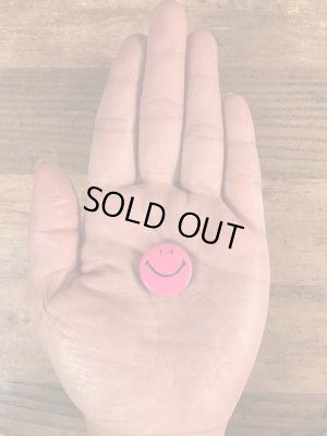 70年代頃のスマイルのビンテージの缶バッチ