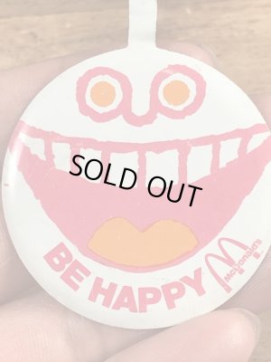 70〜80’sのマクドナルドのヴィンテージのタブバッチ