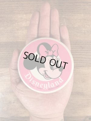70年代頃のミニーマウスのビンテージの缶バッジ