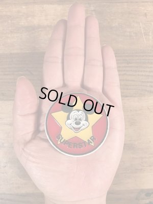 80年代頃のミッキーマウスのビンテージのバッチ