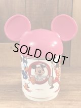 Mickey Mouse Club March Plastic Mug　ミッキーマウスクラブ　ビンテージ　プラスチックマグ　ディズニーランド　70〜80年代