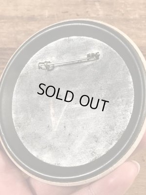 70年代頃のミニーマウスのビンテージの缶バッジ