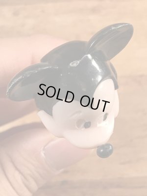 70年代頃のミッキーマウスのビンテージの足無しペッツ