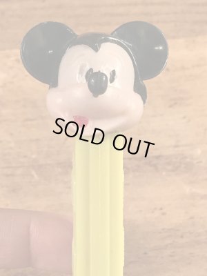 70年代頃のミッキーマウスのビンテージの足無しペッツ