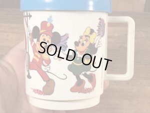 70〜80年代頃のミッキーマウスクラブのビンテージのコップ