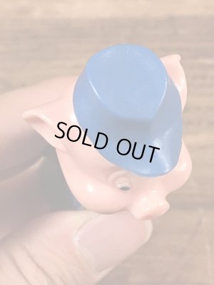 70年代頃の三匹の子豚のビンテージの足無しペッツ